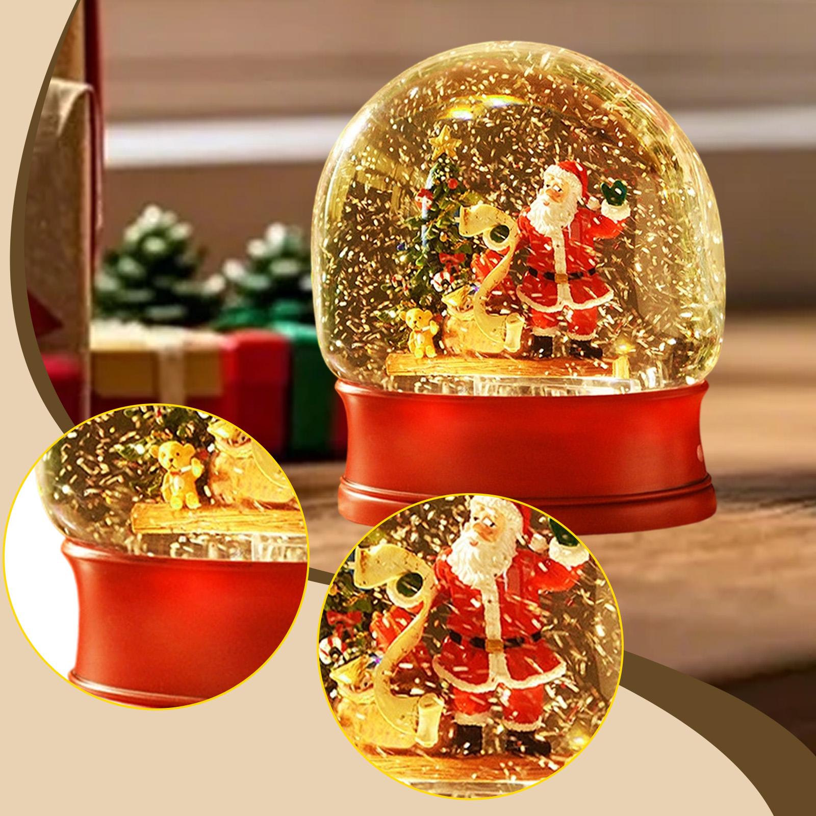 Christmas Snow Globe Music Box - огляд і ціна Snow Globe Musical