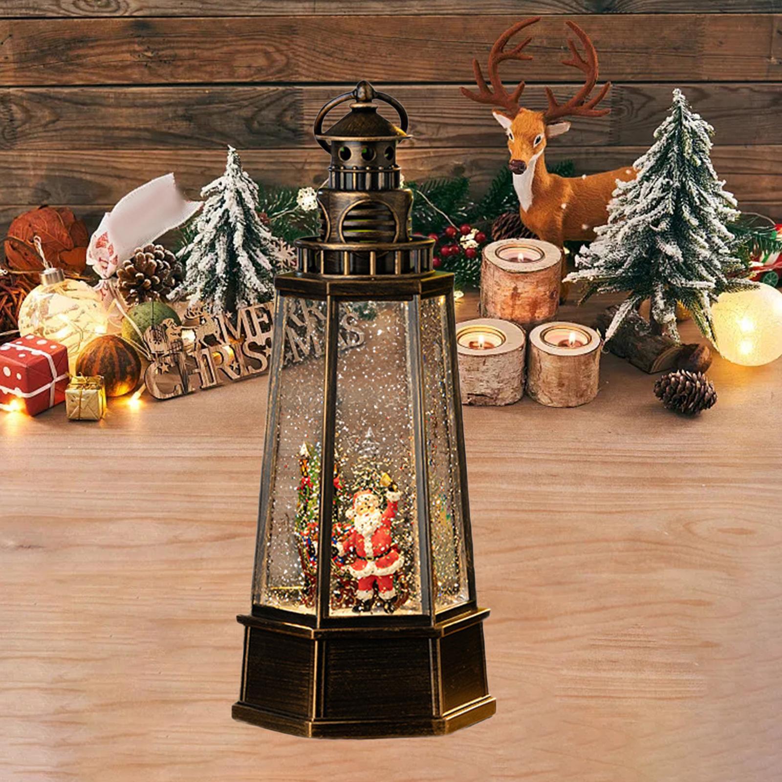 Christmas Snow Globe Lantern M - огляд і ціна Snow Globe Musical