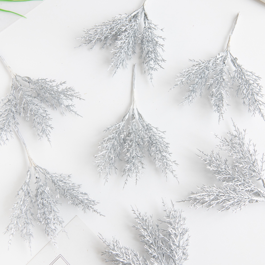 6Pcs Artificial Plants Autumn  - огляд і ціна Christmas Wreath Fake