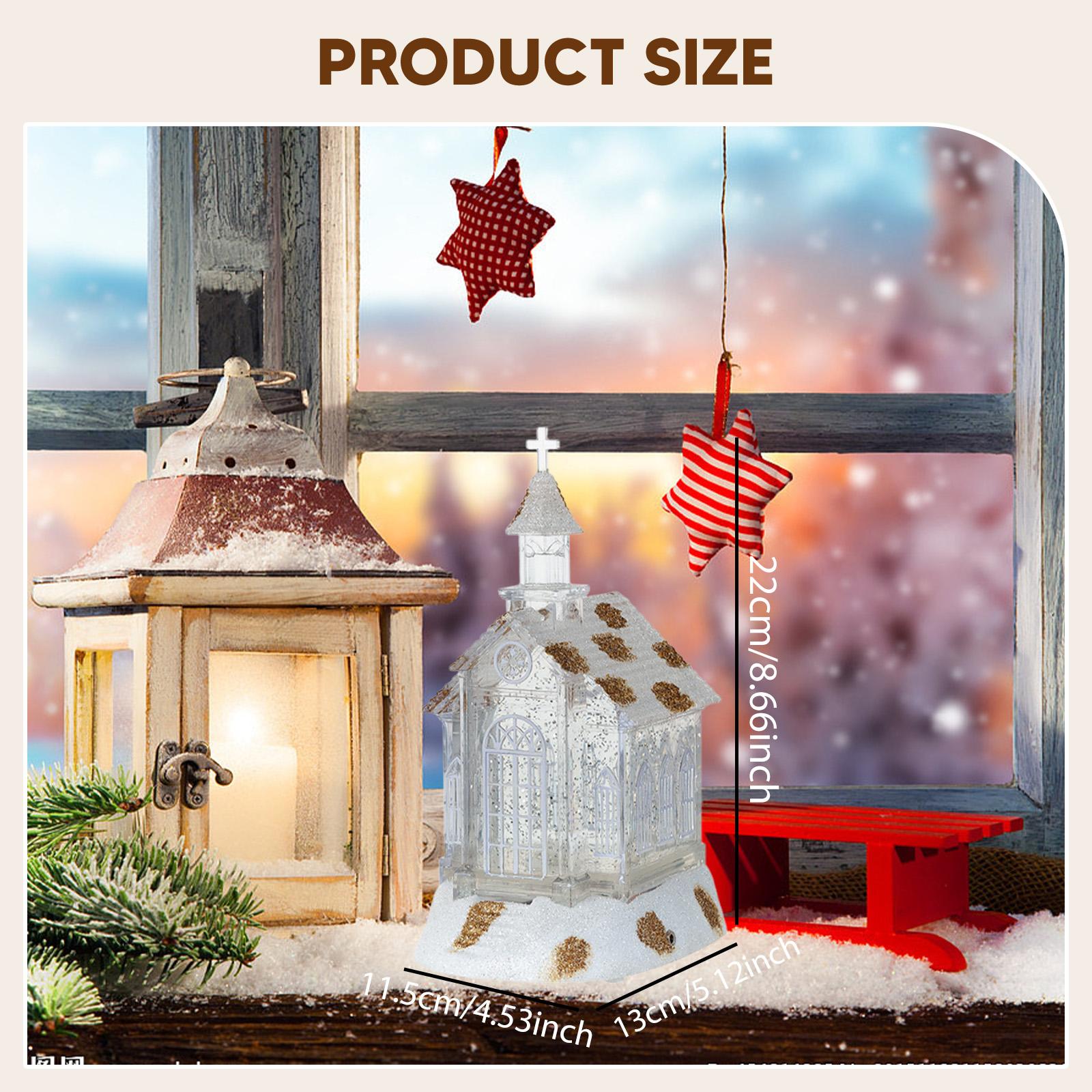 Xmas Decoration for Home Music - огляд і ціна Snow Globe Musical