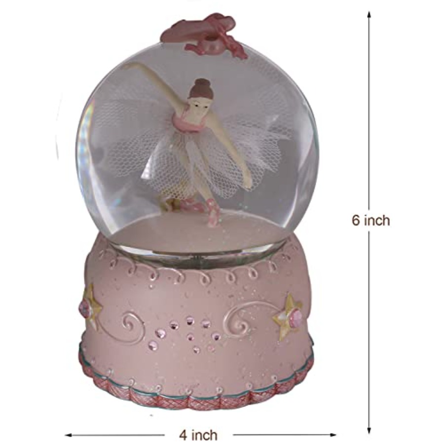 Ballerina Girl Swan Lake Rotat - огляд і ціна Snow Globe Musical