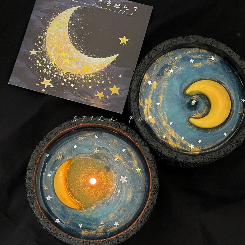 Melting Moon Scented Candle Ha - огляд і ціна Holiday Candle Set