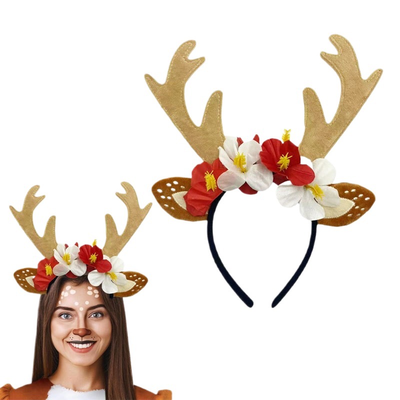 Reindeer Costume Set Tutu Skir - огляд і ціна Reindeer Antlers Headband