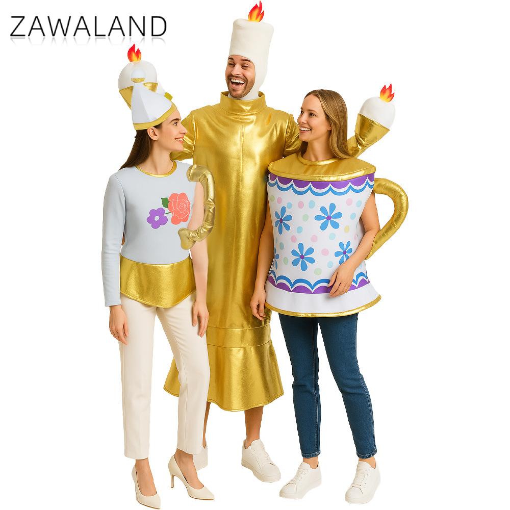 Zawaland Teapot Teacup Candle  - огляд і ціна Holiday Candle Set