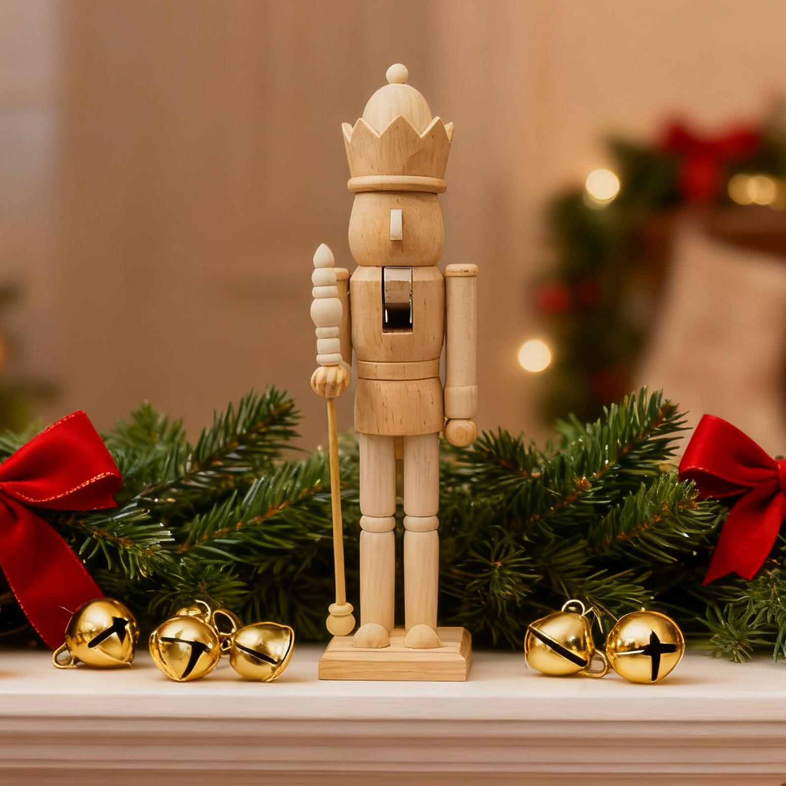 Nutcrackers Figures 38cm Woode - огляд і ціна Nutcracker Figurine