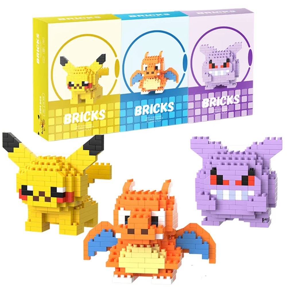 Pokemon Micro Building Blocks  - огляд і ціна Lego Set Technic