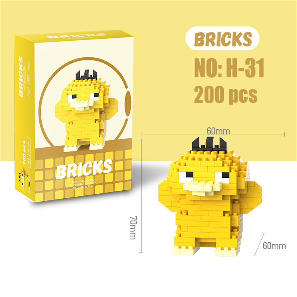 Pokemon Micro Building Blocks  - огляд і ціна Lego Set Technic