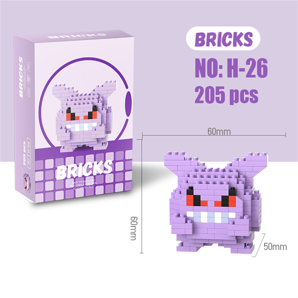 Pokemon Micro Building Blocks  - огляд і ціна Lego Set Technic