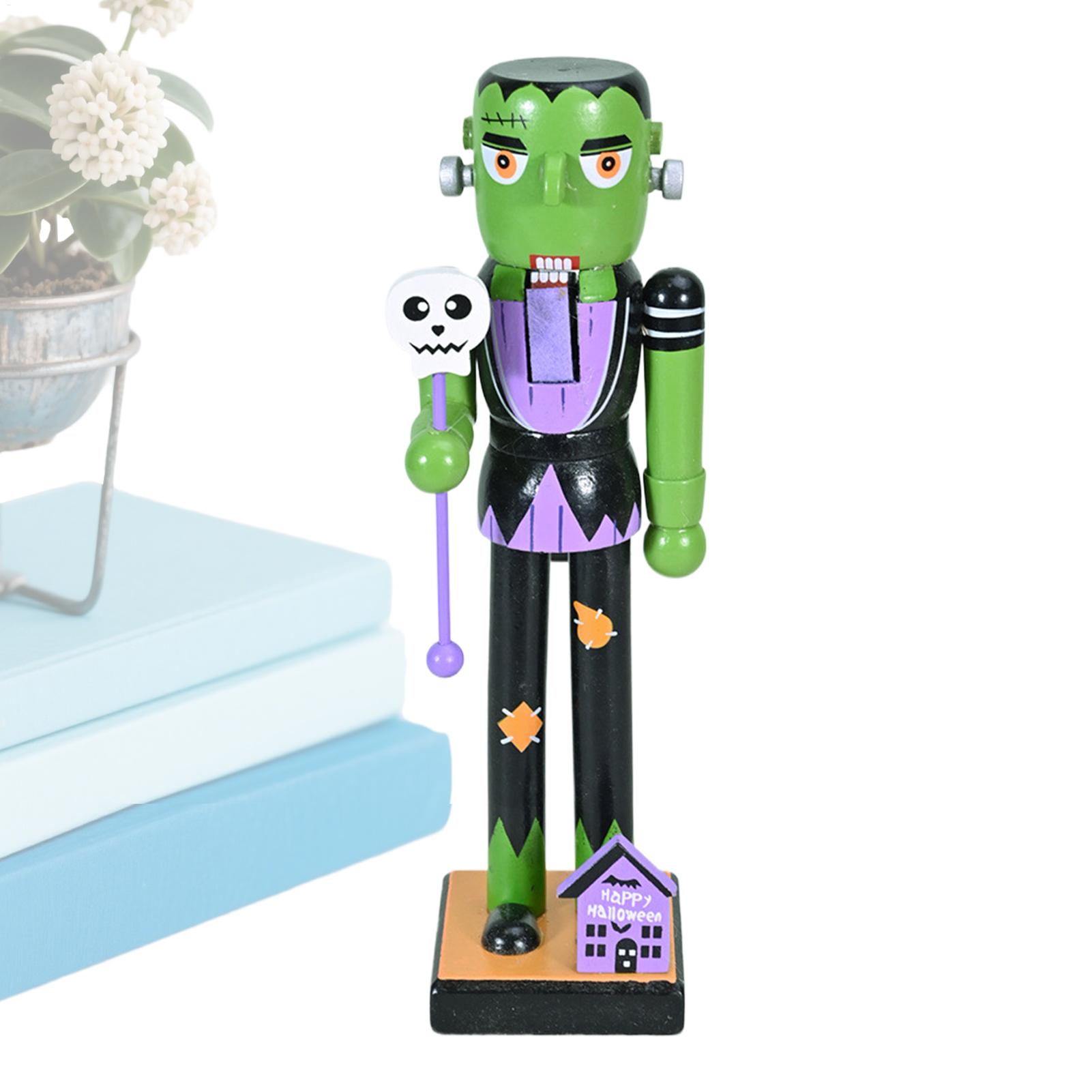 Halloween Wooden Nutcracker Ho - огляд і ціна Nutcracker Figurine