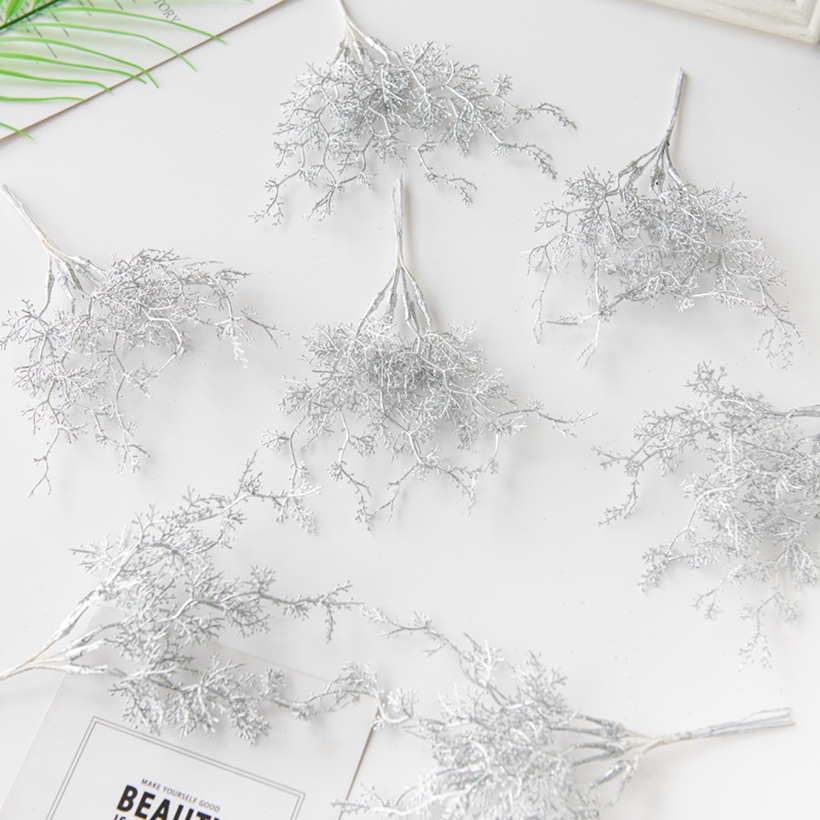 6Pcs/bundle Artificial Plant G - огляд і ціна Christmas Wreath Fake