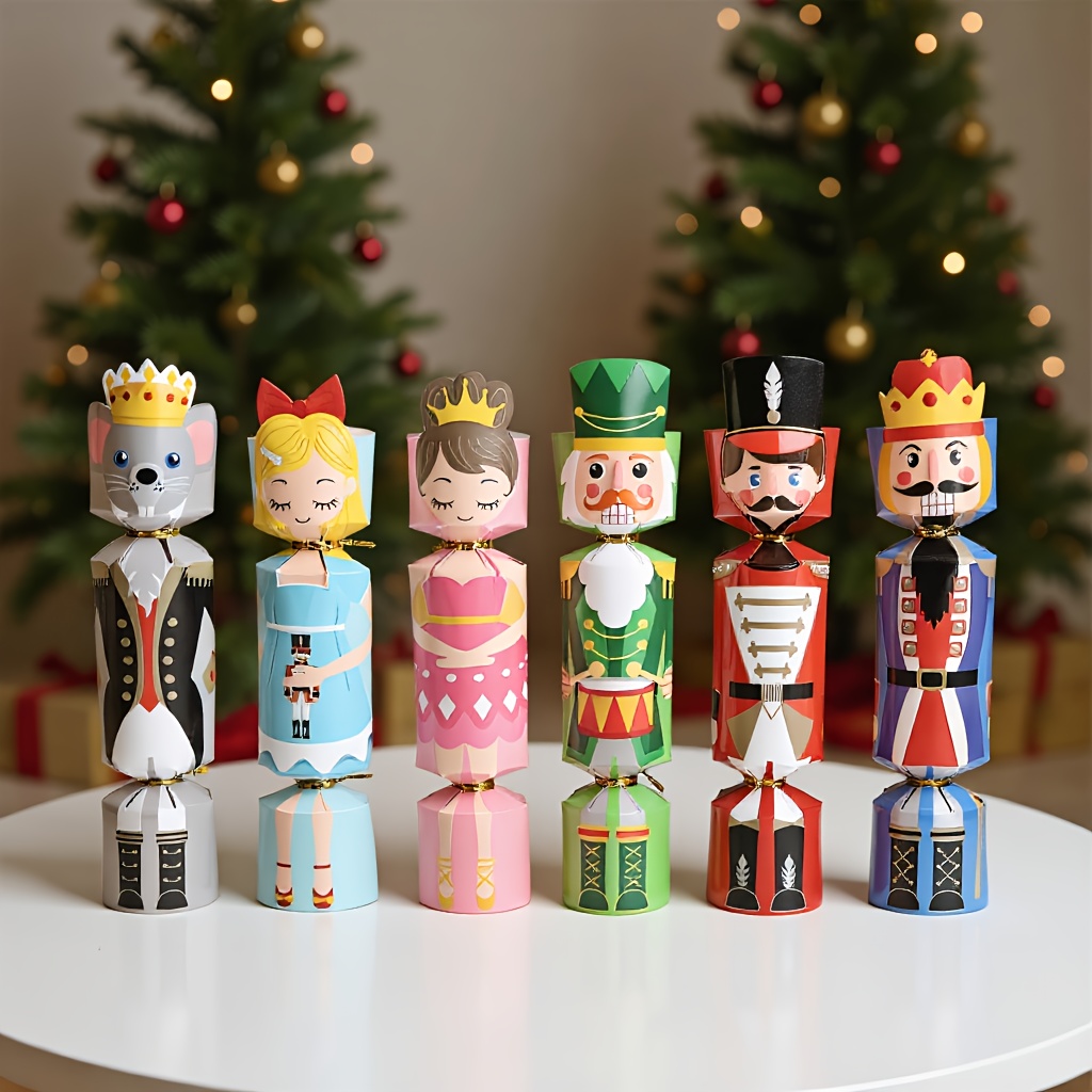 24pcs Christmas Cracker Soldie - огляд і ціна Nutcracker Figurine